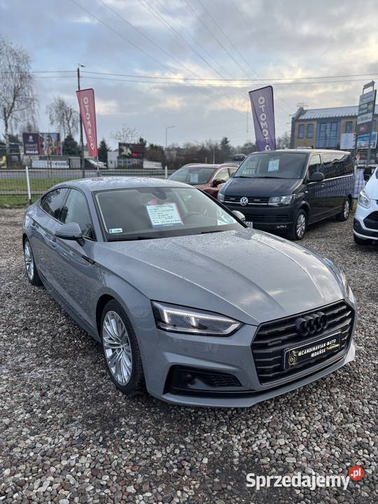 Audi A5 20 TFSI 3XSline Salon Polska Full Servis światła do jazdy dziennej pomorskie Reda