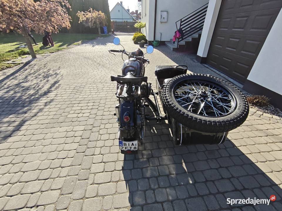 Motocykl M72 z koszem Dniepr K750 Ural podlaskie sprzedam