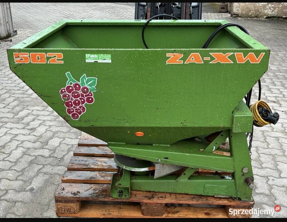Rozsiewacz nawozów sadowniczy Amazone XW 502 Amazone