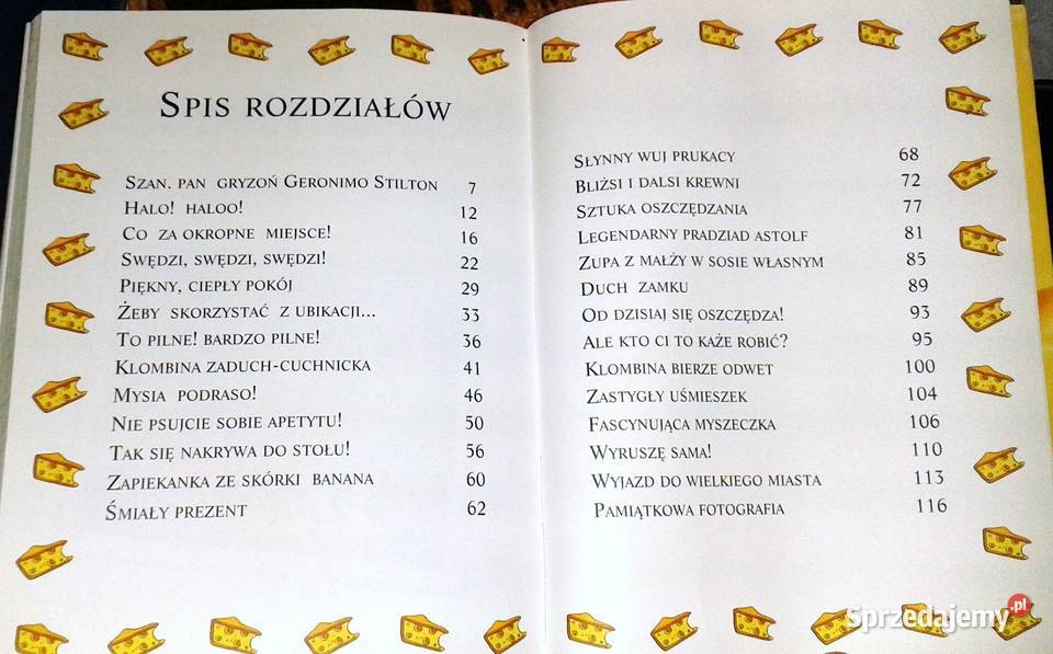 Witajcie w Twierdzy Skąpstwa Geronimo Stilton Rok wydania 2007 Chełm sprzedam