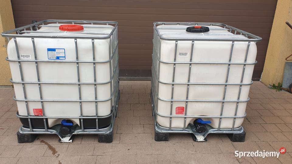 ZBIORNIK na wode 1000L PojemnikIBC Beczka sprzedam
