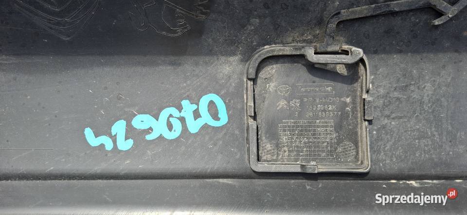 JUMPY III EXPERT SPACETOURER ZDERZAK TYŁ TYLNY Bieleń