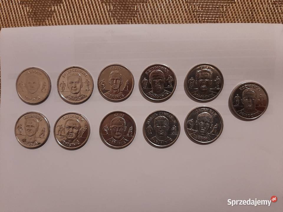 Medale z piłkarzami łódzkie Zgierz