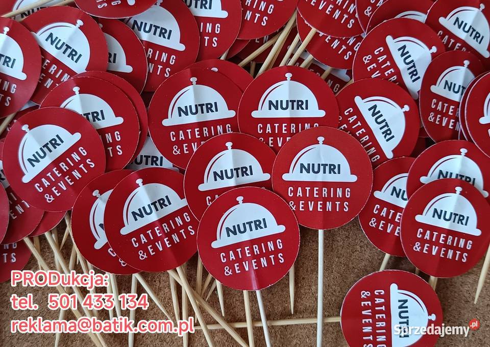 WYKAŁACZKI pikery toppery flagietki degustacyjne Gastronomia wielkopolskie Poznań