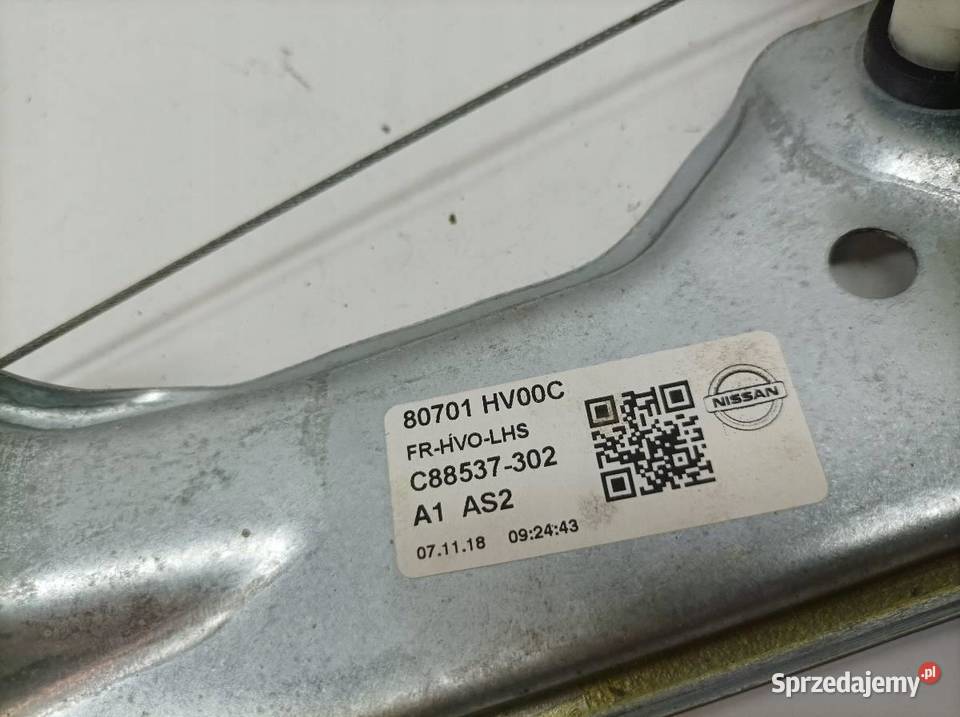 MECHANIZM SZYBY LEWY PRZÓD EUROPA J11 80701HV00C sprzedam