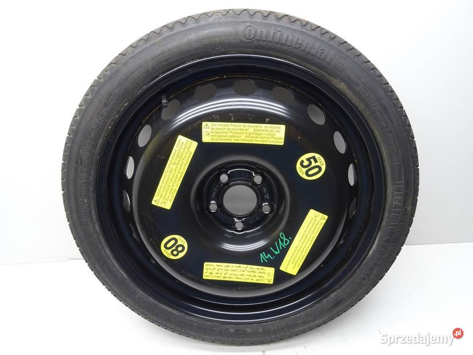 KOŁO DOJAZDOWE ZAPASOWE 4G0601027 14560R20 5X112 sprzedam