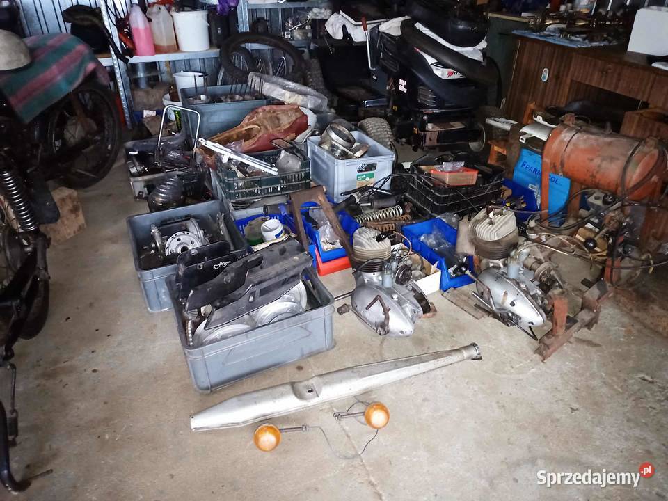 Motocykl WSK 125 Rama WSK 175 Części Łańcut sprzedam