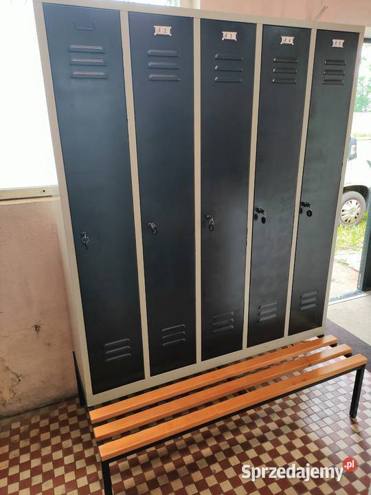 Szafka metalowa z ławką CP Classic Plus 805050 Rypin