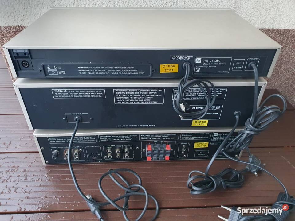 Dual CV 1260 C816 CT 1260 Elektronika mazowieckie