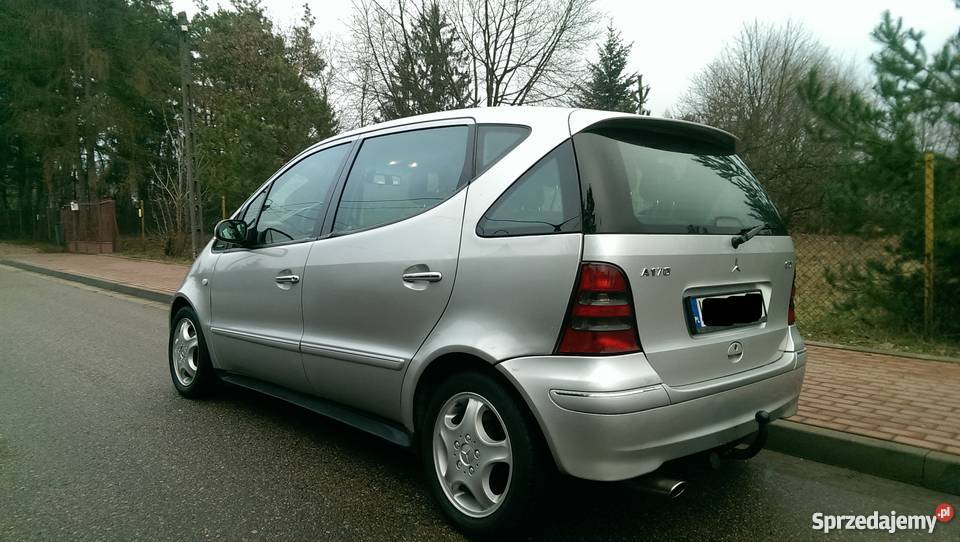 NAJBOGATSZY Mercedes A 170 MANUALWersja LONG 1700cm3