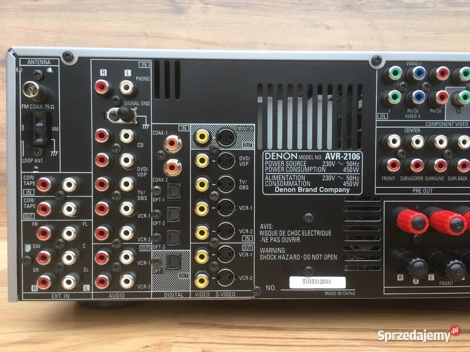 Denon AVR 2106 amplituner 71