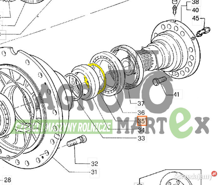 10906505 10906505 ORING JCB dolnośląskie Wichrów sprzedam