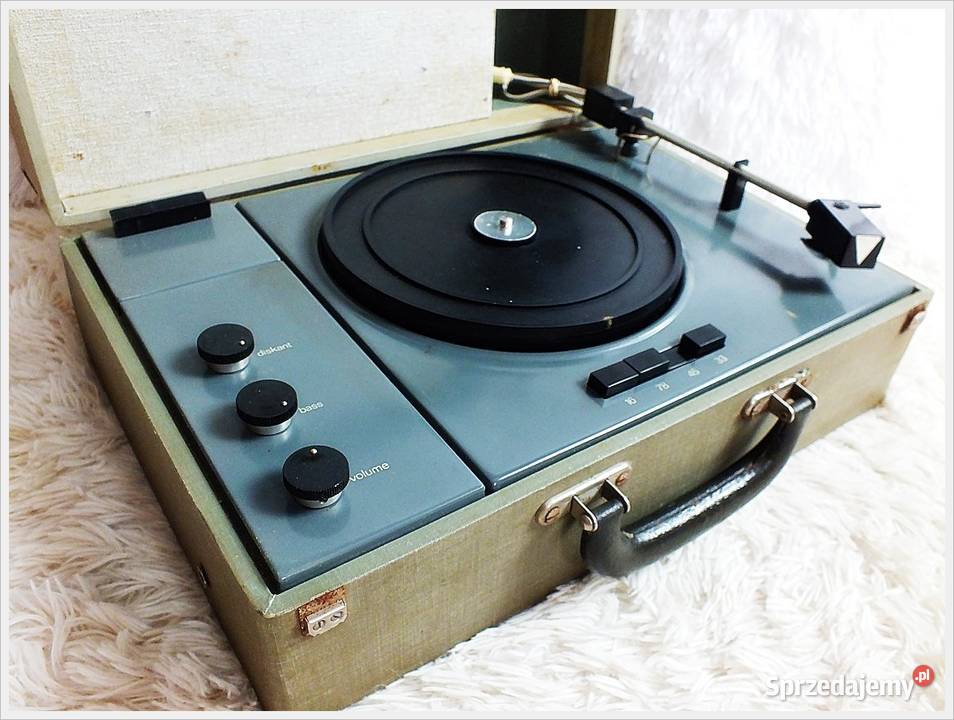 Gramofon Phonett T z 19681970 Niemiecki sprzęt z Gramofony Żary