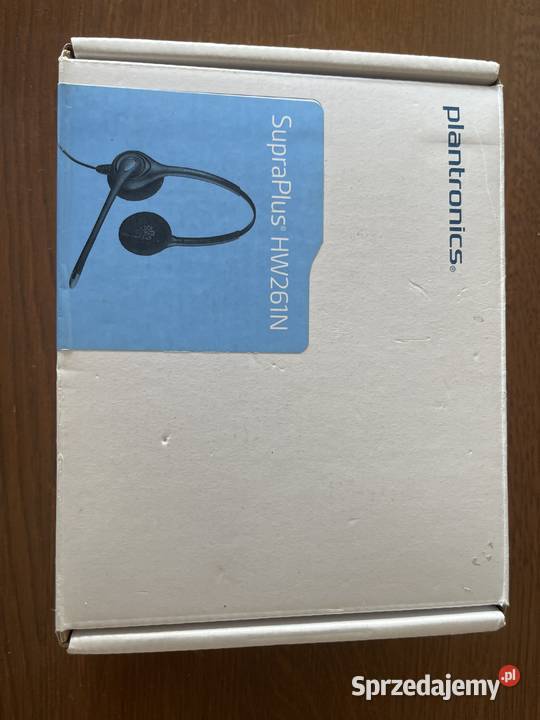 Słuchawki IP Phone Plantronics SupraPlus HW261N Elektronika