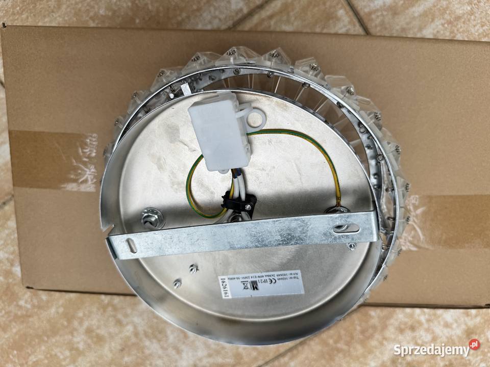 Plafon kryształkowy okrągły lampa wisząca Garwolin