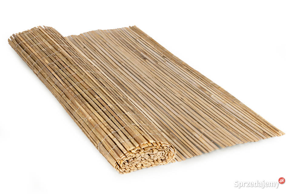 Dwustronna mata bambusowa 150x300 na balkon opolskie Smogorzów sprzedam
