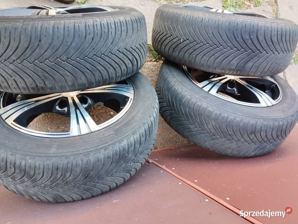 Koła aluminiowe wielosezonowe 20555R16 bieżnik Samochodowe łódzkie Kamocin