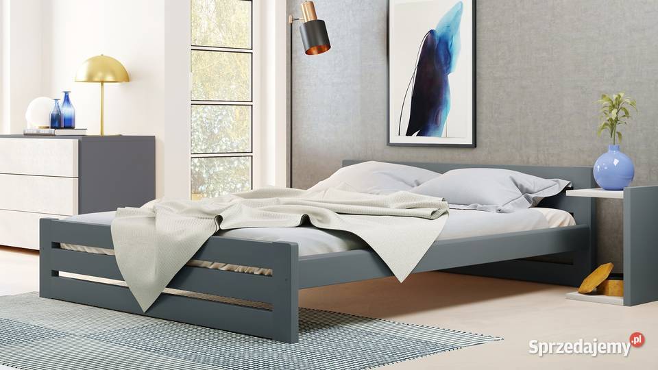 Mocne ŁÓŻKO Drewniane 180x200 GR 35 Zakopane sprzedam