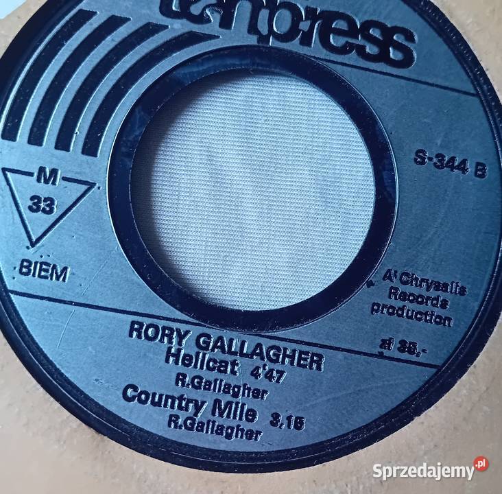 SP Rory Galagher Philby Hellcat Tonpress 1980 r Koźminek
