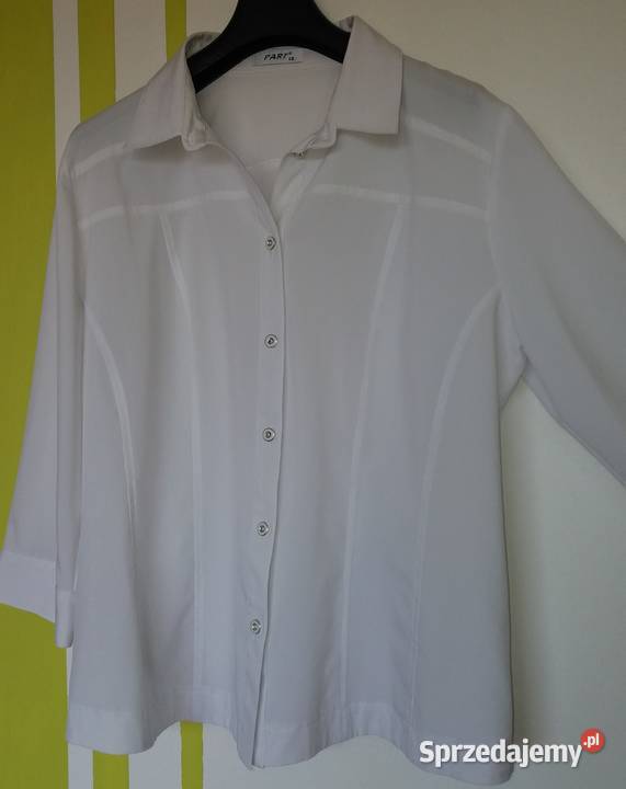 XL48 Nienoszona biała bluzka Fart śląskie Gliwice sprzedam