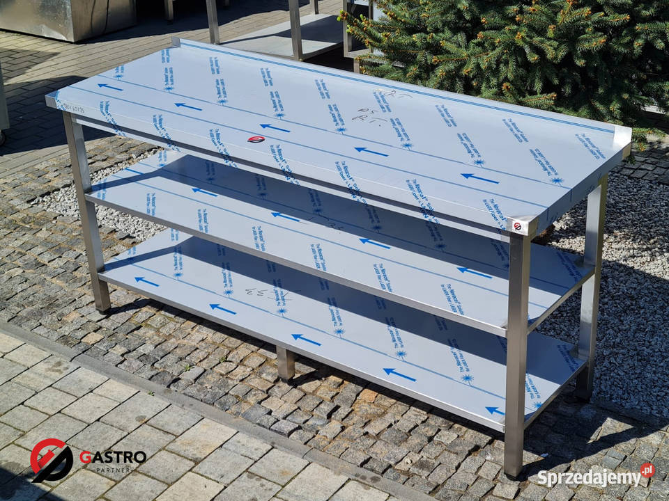 Stół gastronomiczny nierdzewny 200x60x85 Meble Ostrów Wielkopolski sprzedam