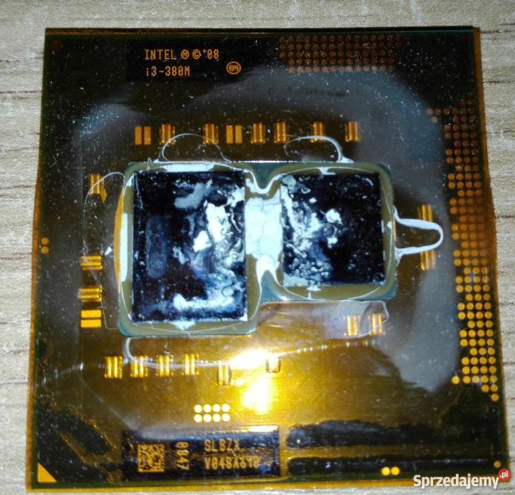 Procesor SLBZX Intel Core i3380M wysyłka mazowieckie Warszawa