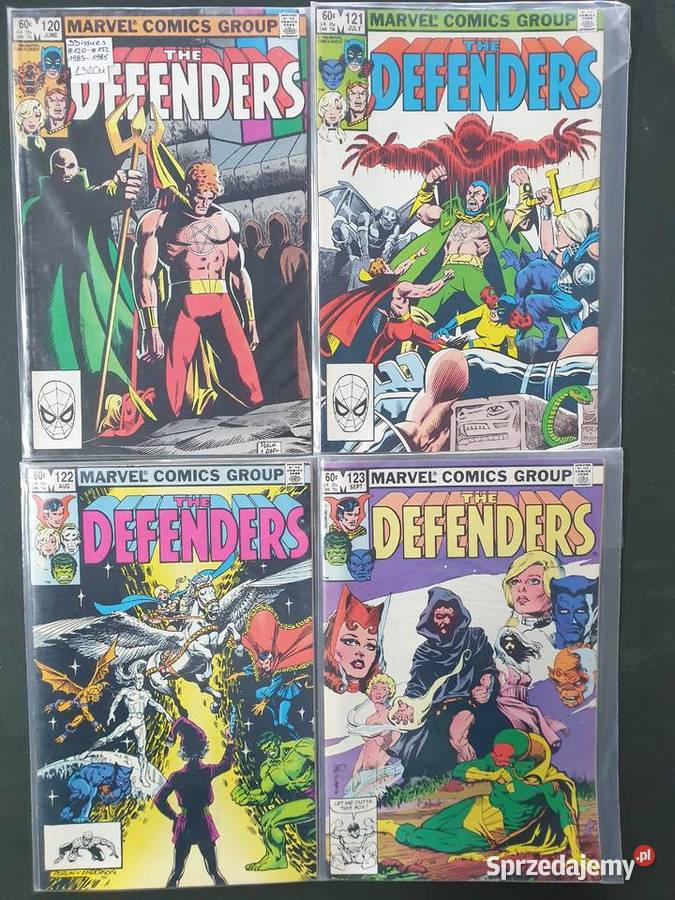 The Defenders kolekcja 33 komiksów Marvel USA pomorskie Gdynia