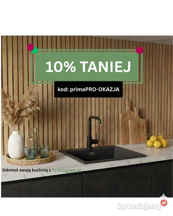 Kod rabatowy na zlewozmywaki Primagran małopolskie Kraków sprzedam