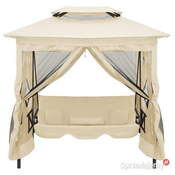 vidaXL Altanka ogrodowa z rozkładaną huśtawką Warszawa sprzedam