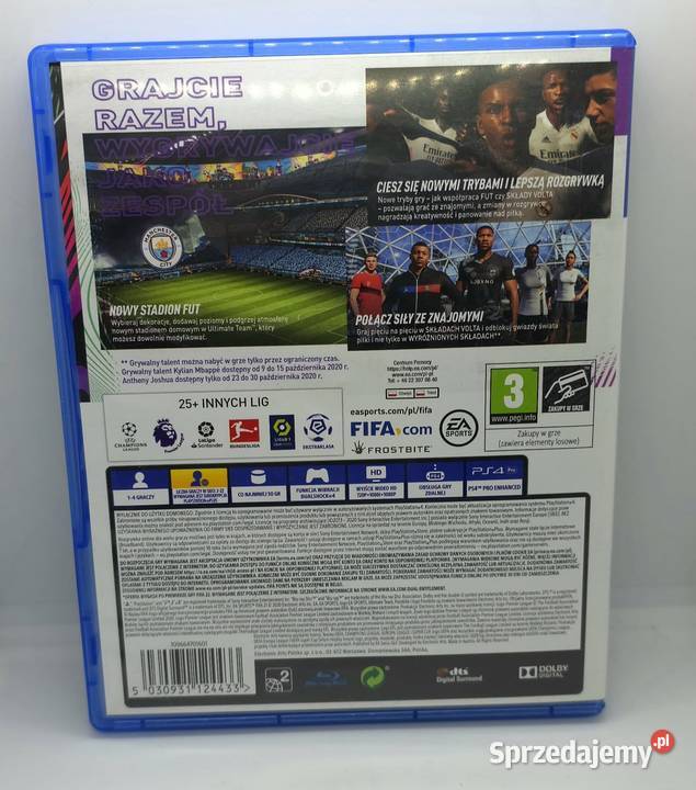 Gra Fifa 21 4 warmińsko-mazurskie Elbląg