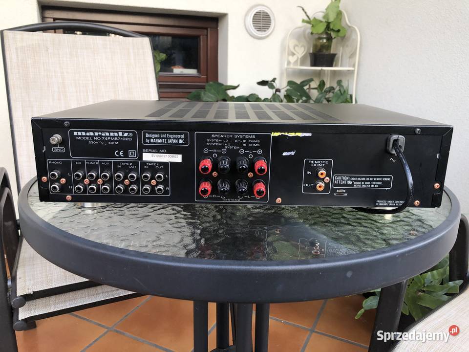 Wzmacniacz Marantz PM 57 Made in Japan Wzmacniacze i pokrewne