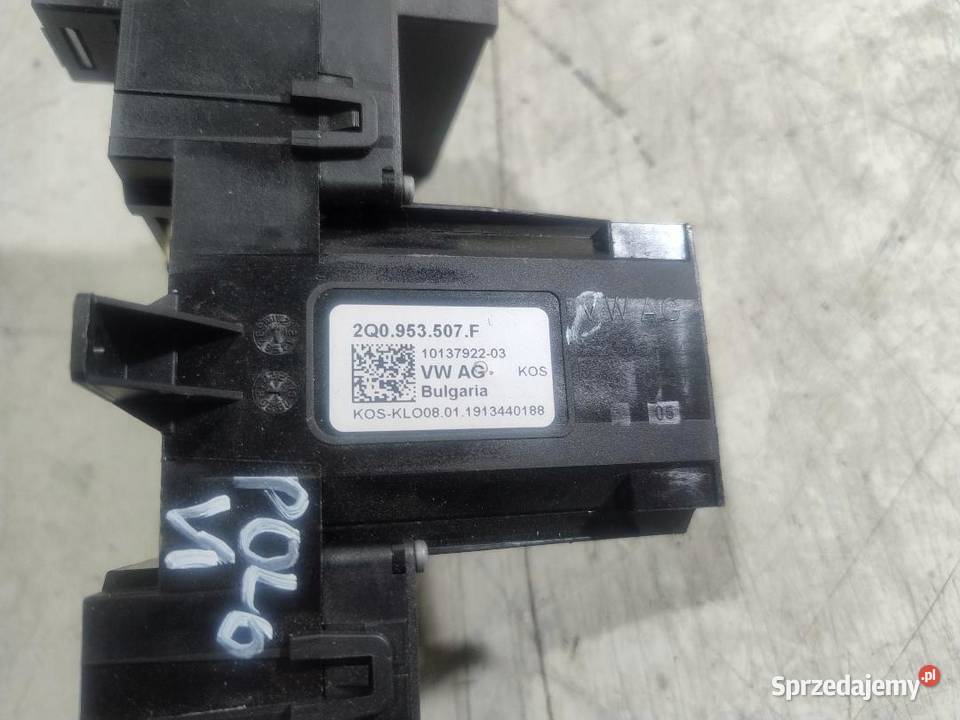 PRZEŁĄCZNIK ZESPOLONY VW POLO 6 2Q0953507F Motoryzacja sprzedam