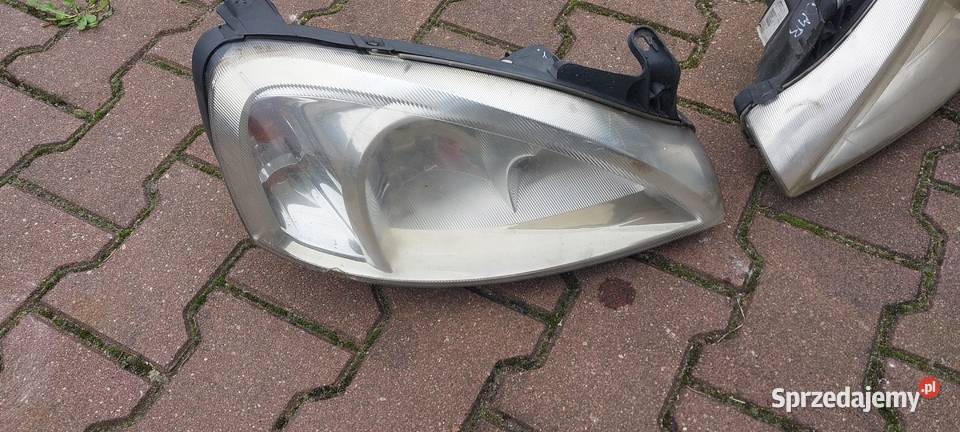 Lampa przód lewa prawa Opel Combo Corsa C Lampy przednie zachodniopomorskie Szczecin