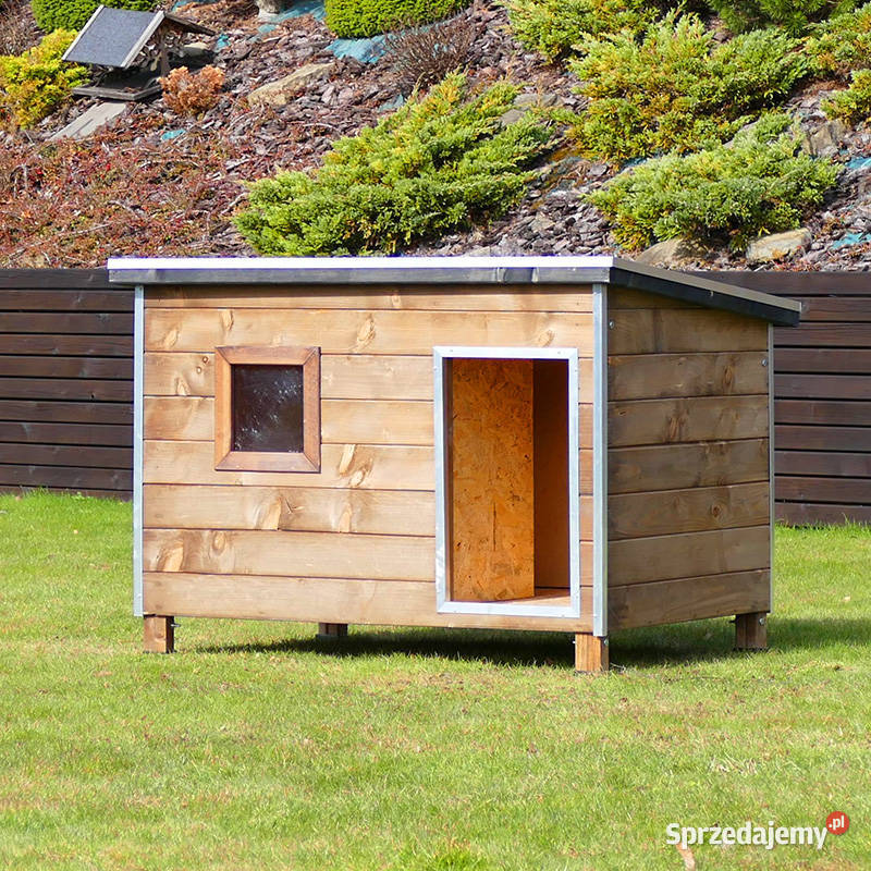 Buda psa ROCKY V z ociepleniem okno Dla psów małopolskie sprzedam
