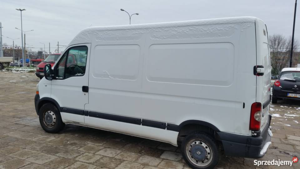 RENAULT MASTER FURGON BLASZAK 25 DCI biały Lublin