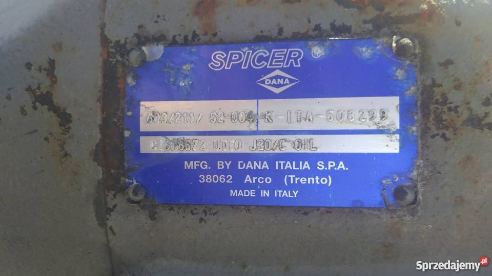 Most Dana Spicer 60321152004 935 P14 S427 W70 SZ Kielce