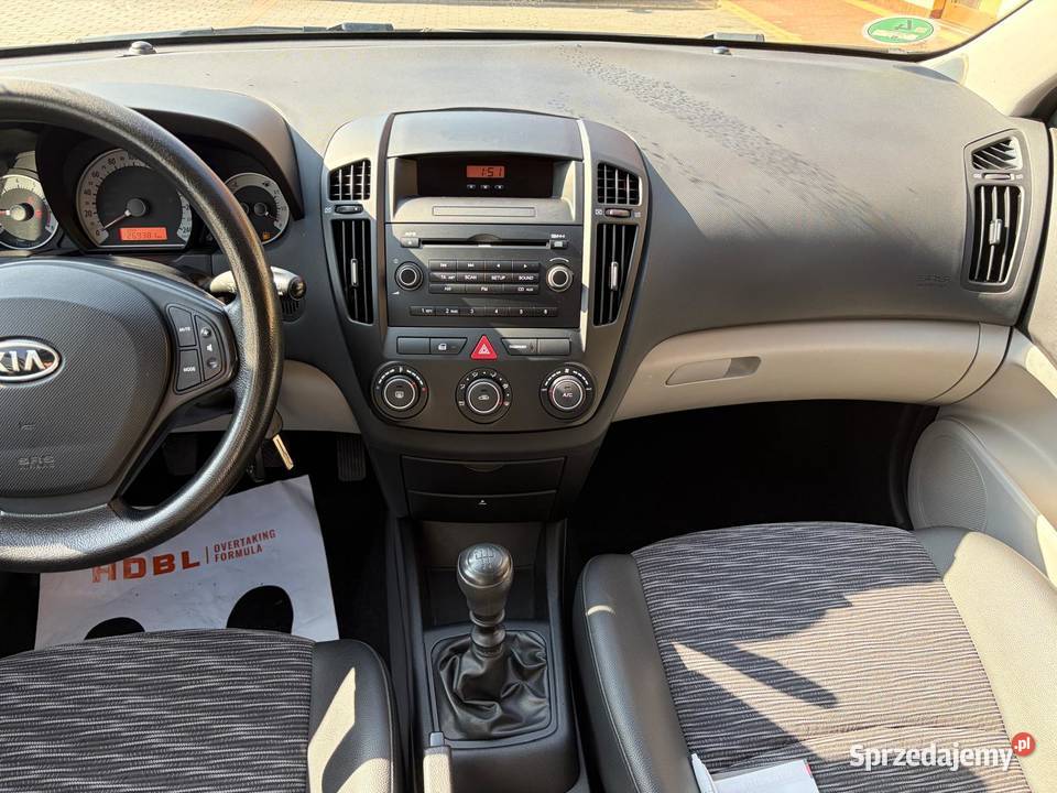 Kia Ceed 14 Benzyna 109 2009r 1 właściciel Klima Samochody osobowe Kolno