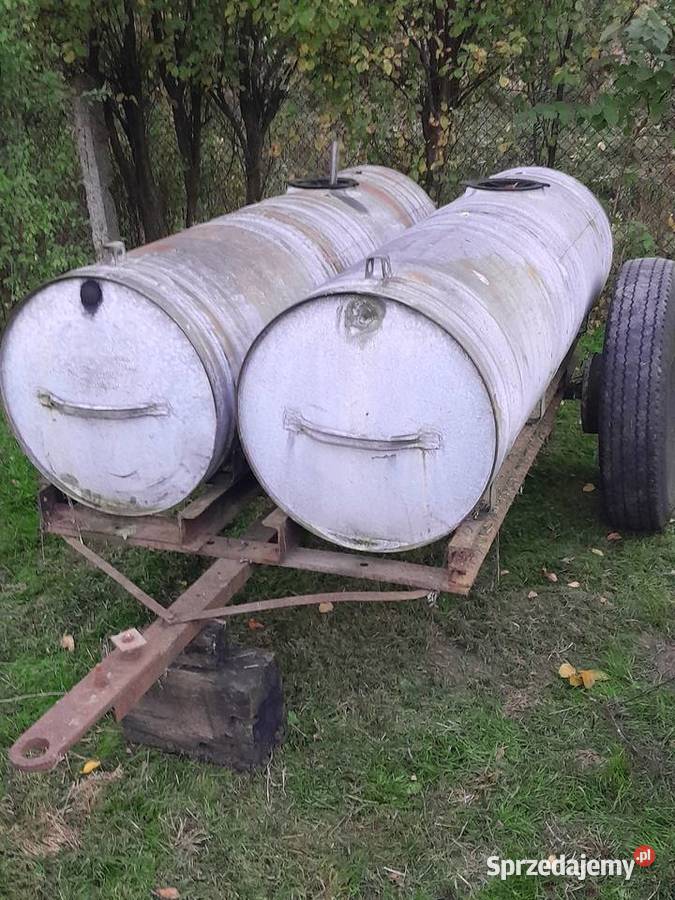 Beczkowóz BR6A beczka beczki 2 sztuki 630 litrów śląskie Dąbrowa Górnicza