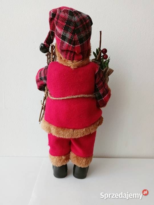 Figurka śwMikołaja 30 dekoracja świąteczna Boże Narodzenie Trzebnica