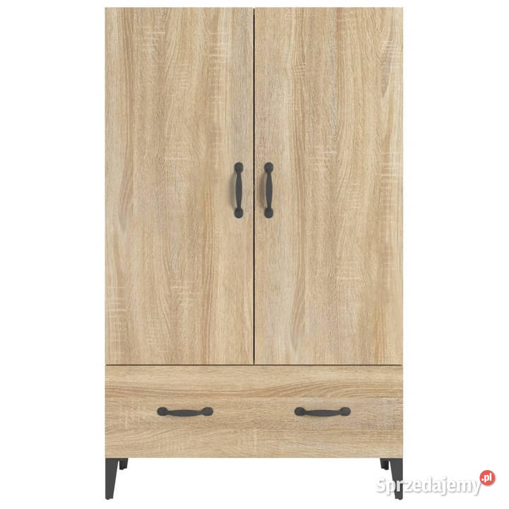 Wysoka szafka dąb sonoma 70x31x115 materiał mazowieckie