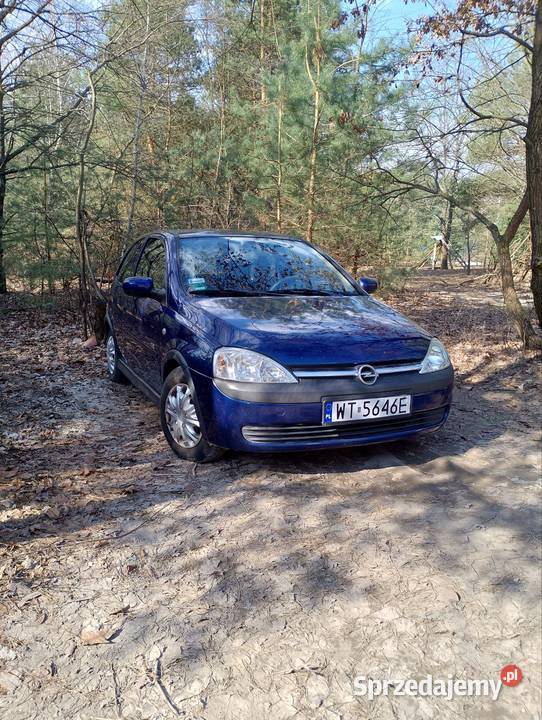 Opel Corsa C 10 benzyna 58 klima zadbany bez mazowieckie