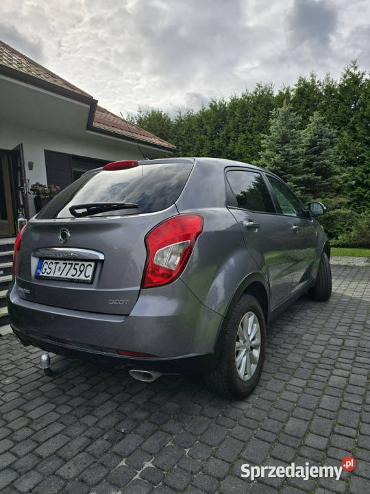 SsangYong Korando Liftingu100 Bezwypadkowy kurtyny powietrzne Rywałd sprzedam
