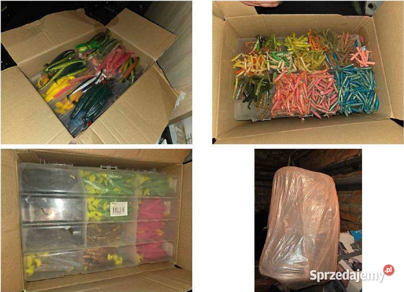 Pakiet akcesoriów wędkarskich sprzedaż syndyka