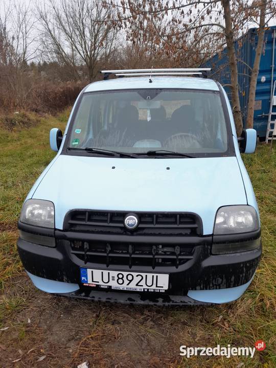 Fiat Doblo 16 benzyna zarejestrowany benzyna Lublin