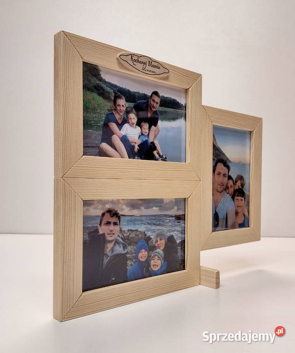 Ramka Na Zdjęcia 10x15 DREWNO Napis i DEDYKACJA zachodniopomorskie Szczecin