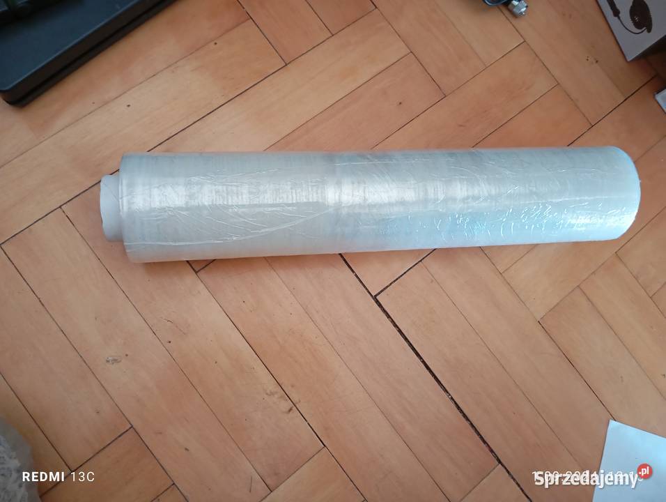 Folia strecz stretch przezroczysta 22 NETTO 25 Magazynowanie Łódź