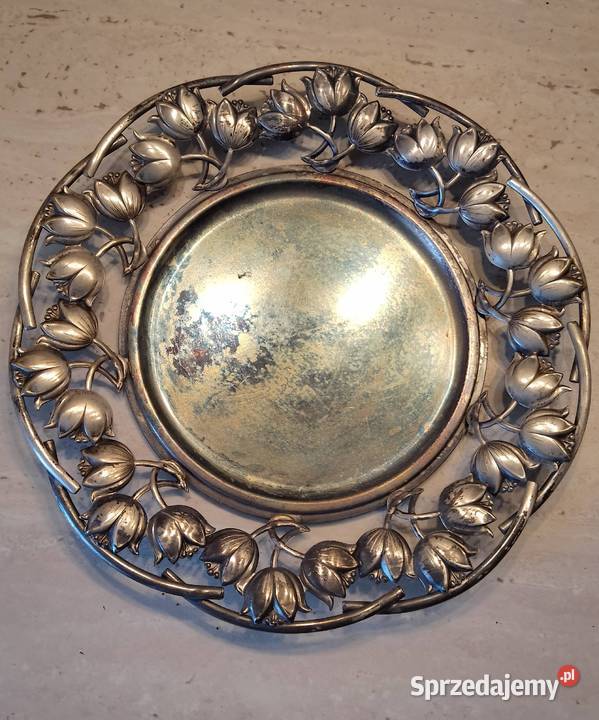 Patera Hefra Tulipany lata 70 Nakło nad Notecią