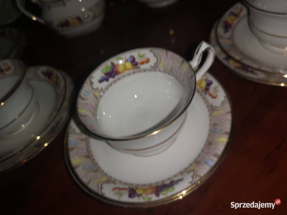Filiżanka z talerzykiem Orchard Fenton England Gdańsk sprzedam