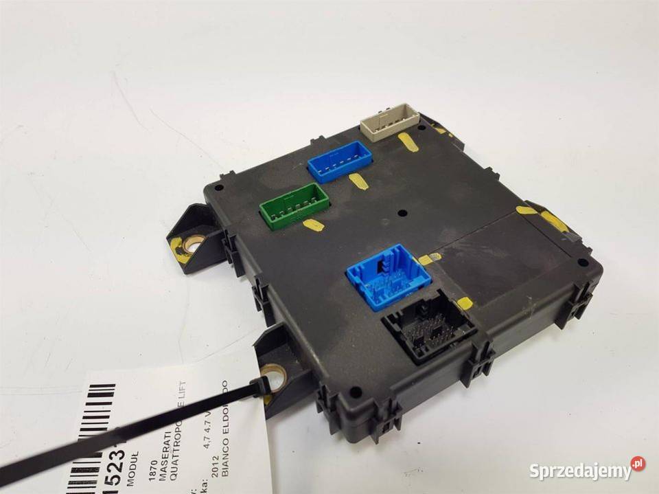 MODUŁ MASERATI QUATTROPORTE LIFT 210683 SKRZYNKA Lipno sprzedam