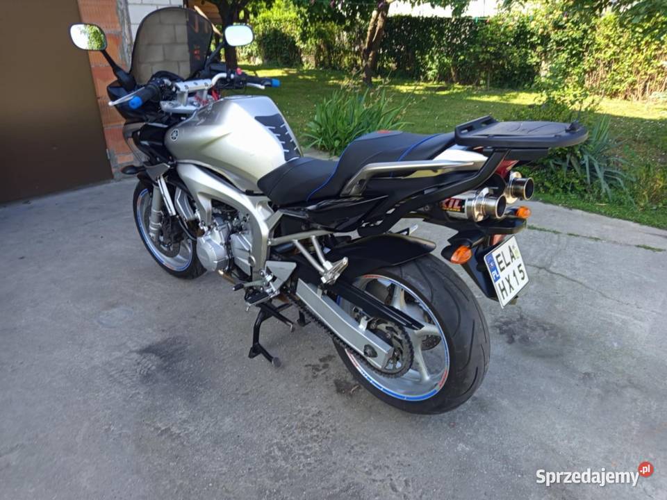 Zadbana Yamaha Fz6 Kufer IXIL Dodatki Czarnocin